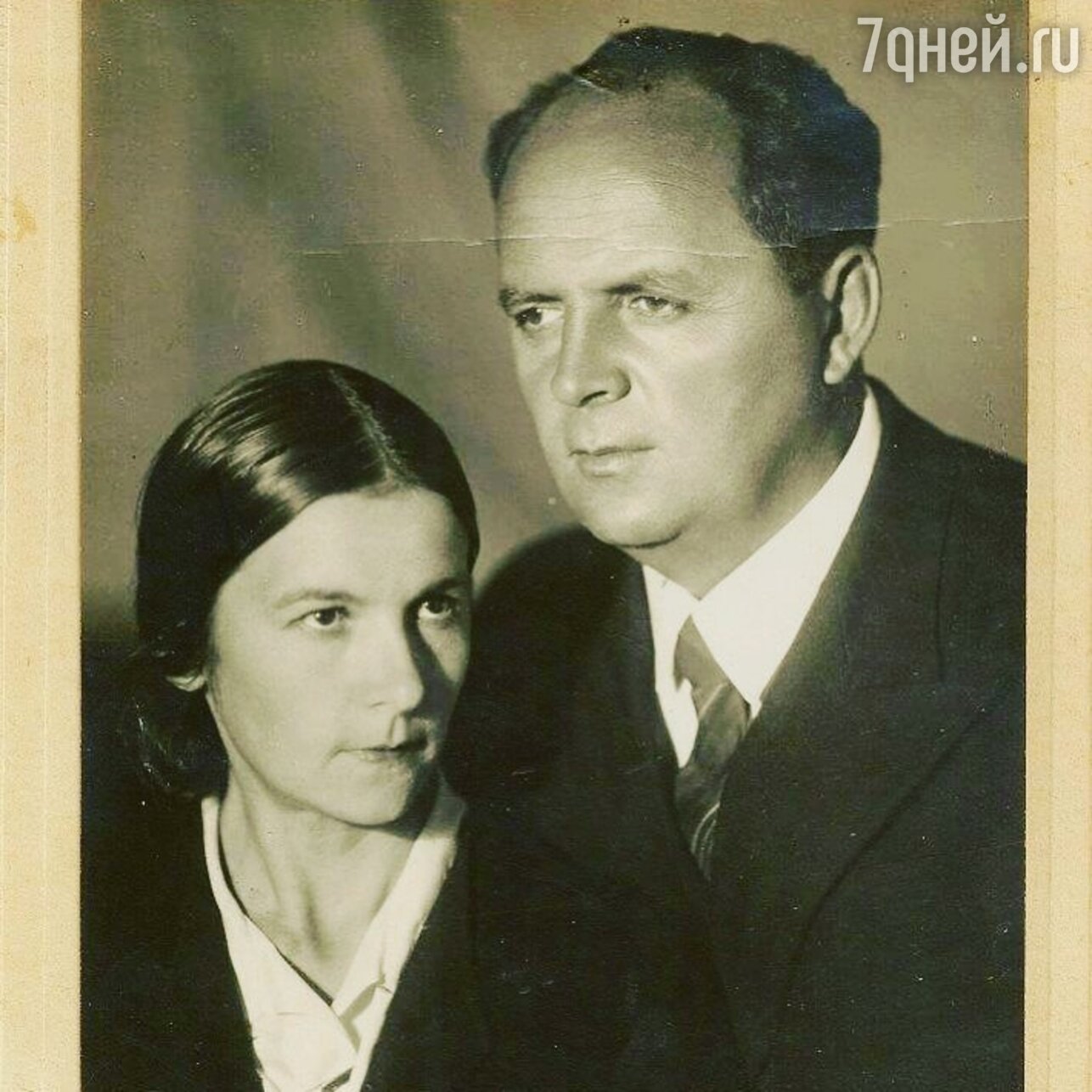 Прадед Егора Бероева — Павел Шварёв со своей супругой